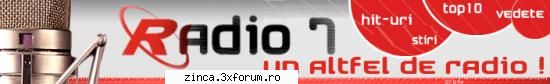 radio 7 revine in forta dupa o lunga pauza din motive tehnice, cu un nou look si cu cele mai noi